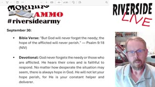 Riverside Morning Ammo Daily Devotional 9.30.25