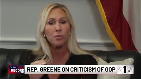 MTG: "I've been talking about affordability for months now. I'm the only Republican