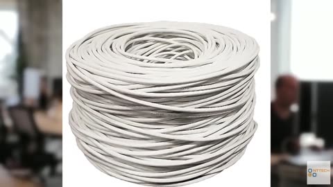 Dripstone CAT5e 1000ft 24AWG Solid UTP Unshielded Ethernet Cable RJ45 CCA Bulk N