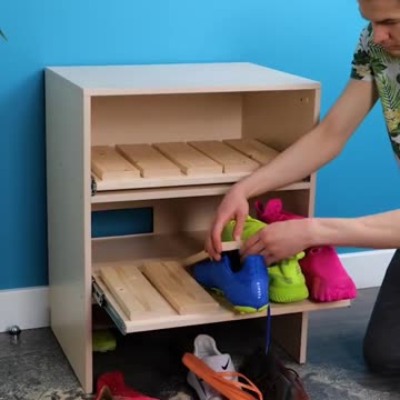 From messy pile to stylish display - all in 15 minutes 👠🔥