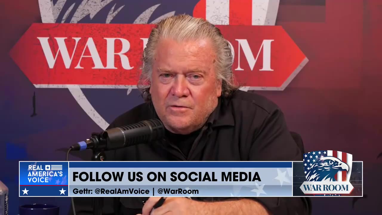 BANNON: We Are In Full-Scale Economic War With The CCP. These People Are Smart, Tough, Strategic, And Pure Evil