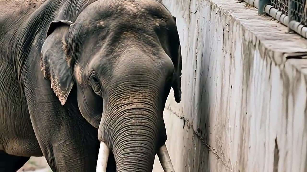 HERO ELEPHANT RESCUES CHILD IN HEART-STOPPING ZOO DRAMA! #elephant #zoo #rescue #animal 🐘