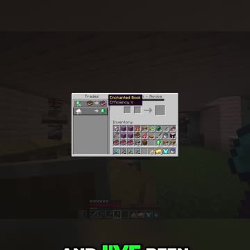 Trading for Unbreaking 3: A Minecraft Adventure!