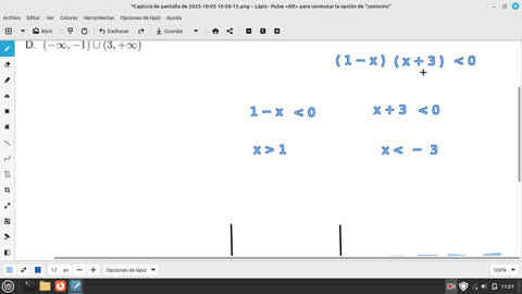 averiguar el conjunto solución examen de admision