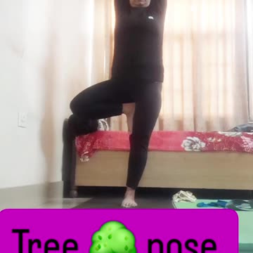 🌿Tree Pose for Stability, Strength & Focus