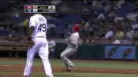 6-23-09 Phillies vs Rays