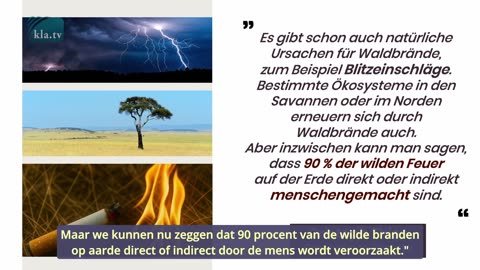 De leugen over klimaatverandering en bosbranden Wie steekt er echt branden aan?