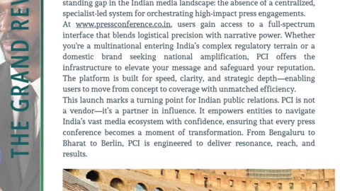 Press Conference Organiser