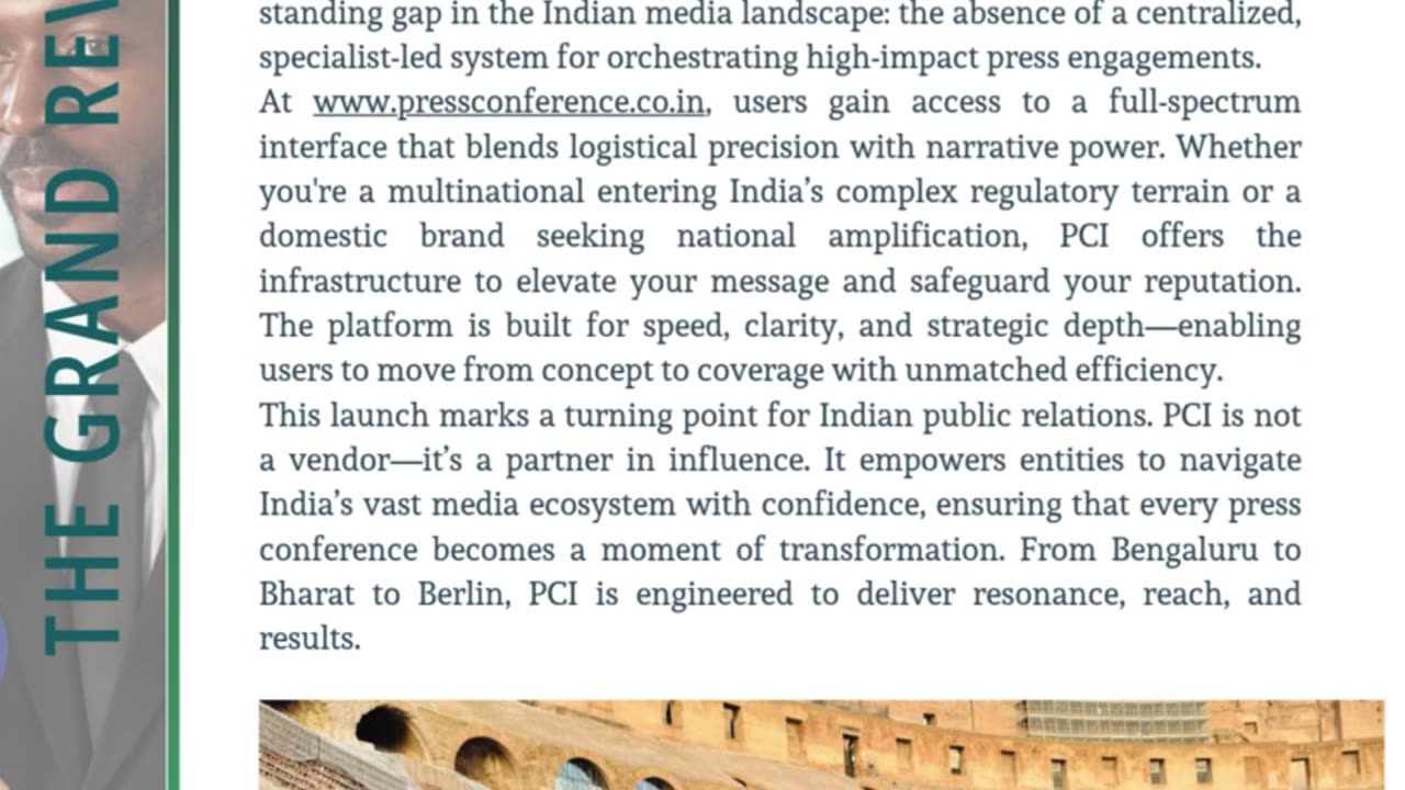 Press Conference Organiser