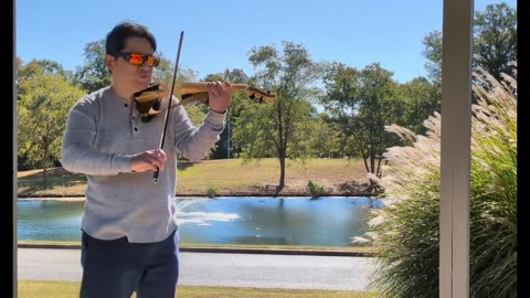 Outdoor Electric Violin Worship at CTF Greenville ~ Oct 2025