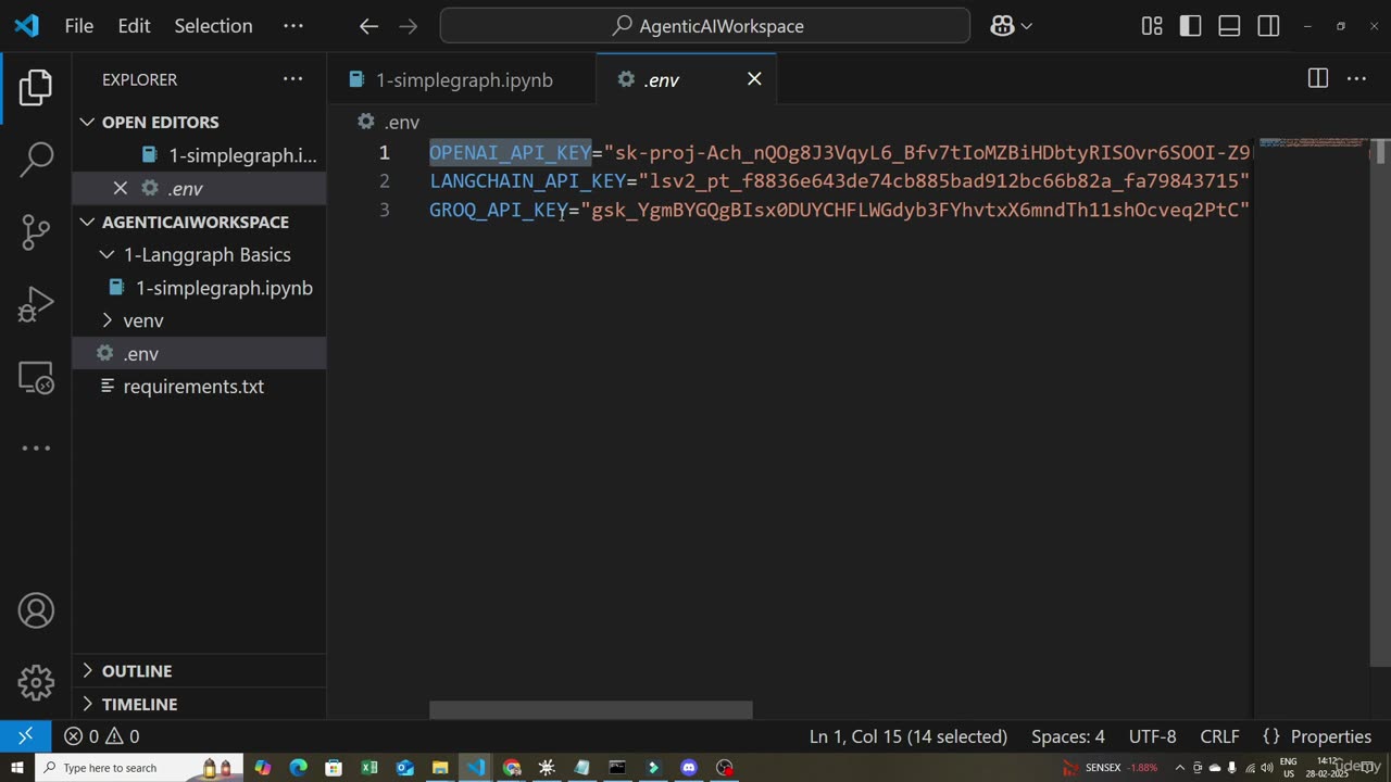59KN - Setting Up OpenAI API Key
