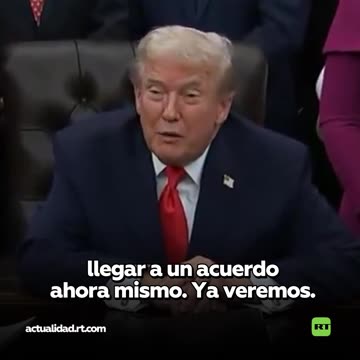 Trump afirma que "se están logrando muchos avances" en la resolución del conflicto ucraniano