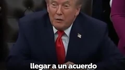 Trump afirma que "se están logrando muchos avances" en la resolución del conflicto ucraniano