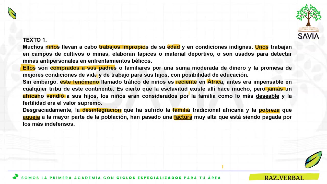 SAVIA REGULAR 2025 | Semana 01 | RV