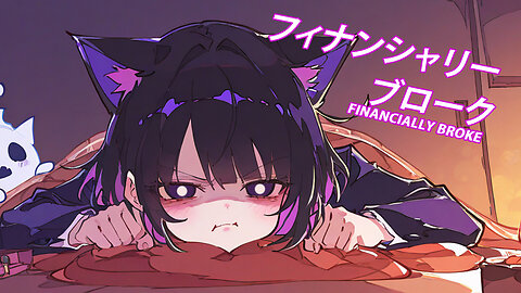 【Nightcore Mia】 Financially Broke (フィナンシャリー・ブローク) ・ Original Vocaloid Mix