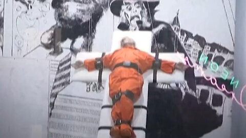 Trump execution sculpture in Switzerland