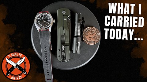 My EDC Today 🔥 Knife, Watch & Light You’ll Actually Carry