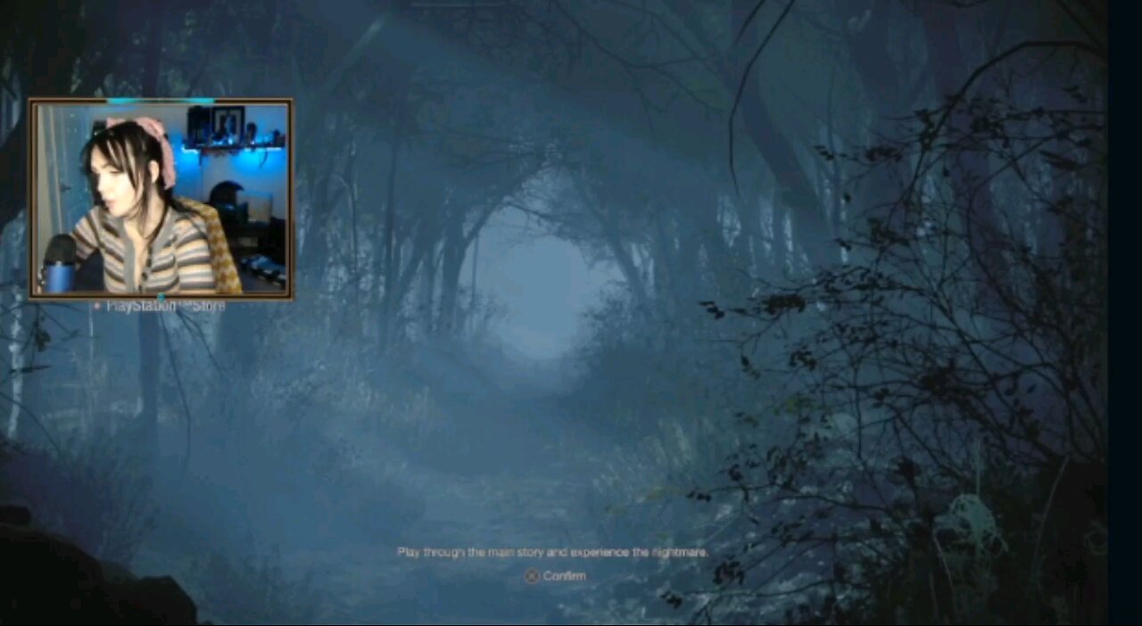 ghost caught on stream