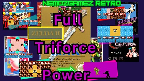 Retro GaMeS, Zelda 2 I'm Linking Full Triforce Power #2