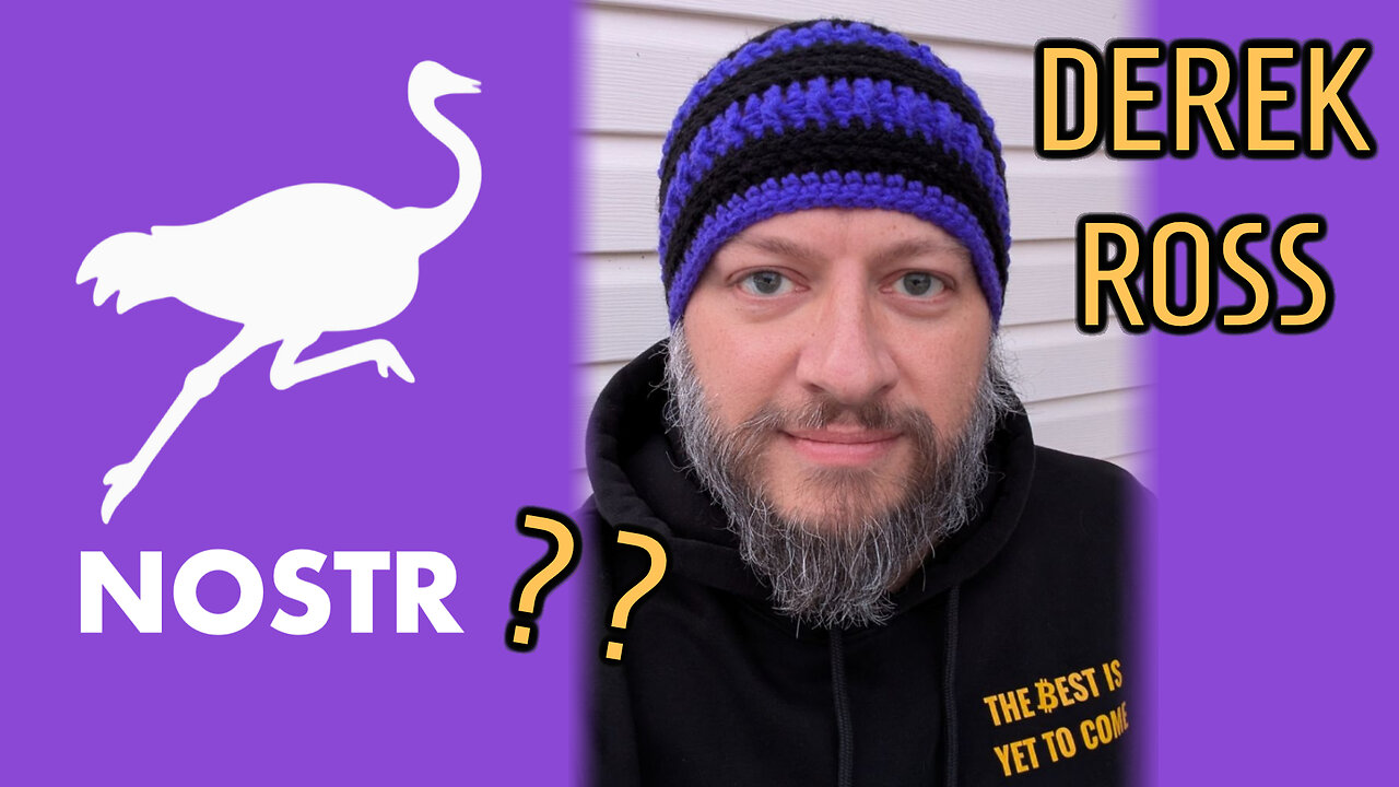 What Is Nostr (The New Internet) and Should You Care? Derek Ross Explains! - Ep.245