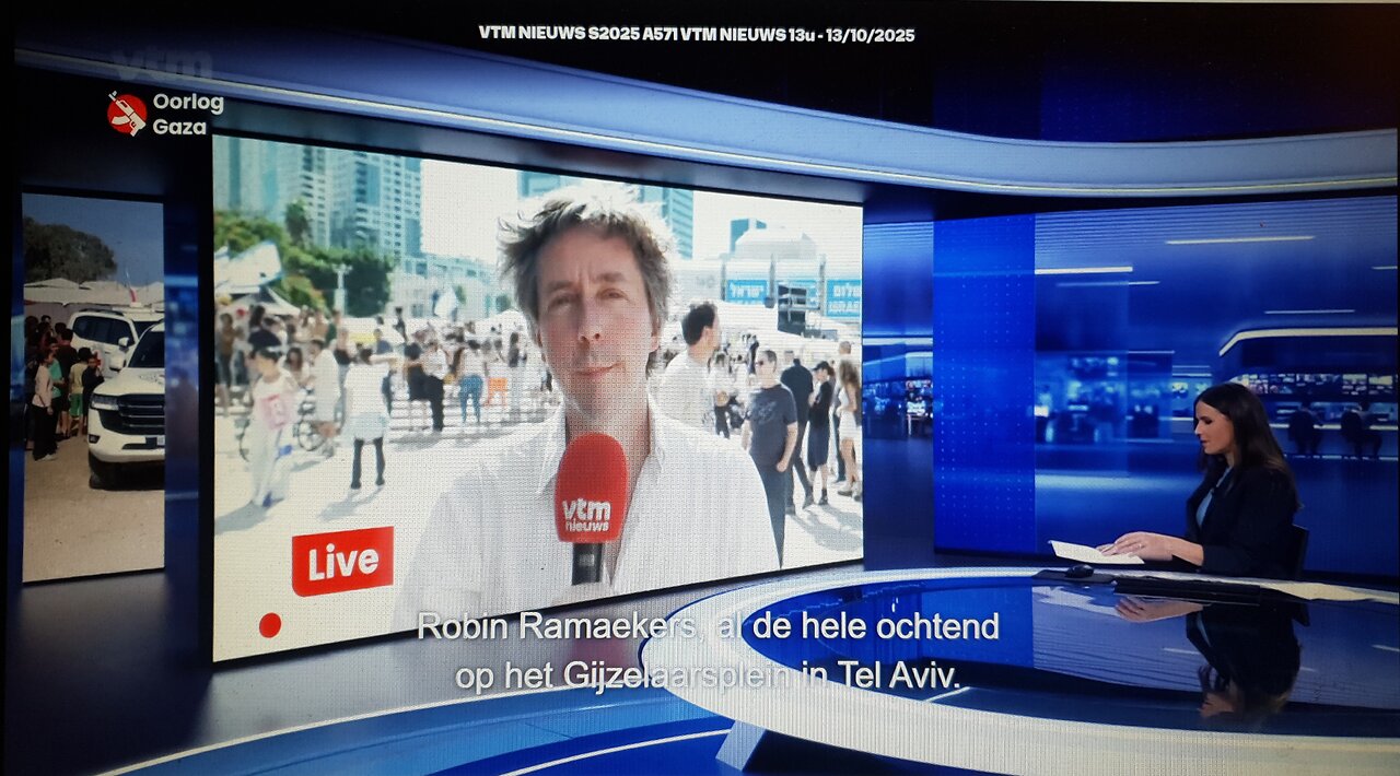 Video vtmgo.be via WhatsApp on 2025-10-14 (News-Tell-Aviv)