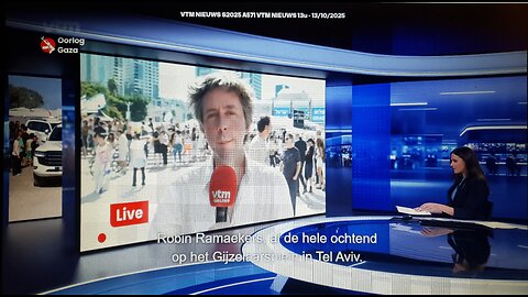 Video vtmgo.be via WhatsApp on 2025-10-14 (News-Tell-Aviv)