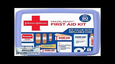 Johnson & Johnson Travel Ready Portable Emergency First Aid Kit for Minor Review