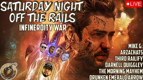 OFF THE RAILS #85 | The infiNERDity War! We discuss life, the universe, and everything nerdy