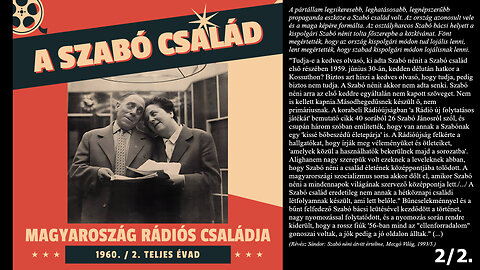A Szabó család (2. teljes évad, 1960) (2/2. csomag | 53-78. rész)