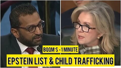 Kash Patel vows to DESTROY Trafficking Networks & pursue Epstein List