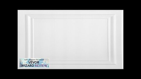 VEVOR Foam Ceiling Tiles 19.7" x 19.7" Glue-up Ceiling Tiles 50 pcs Review