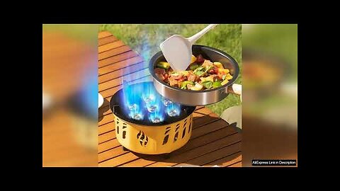 20000W Camping Stove Strong Fire Stove Burner Portable Tourist Camping Burners Folding Review