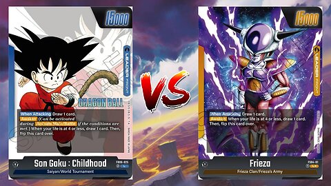 Dragonball Fusion World Online Son Goku Childhood VS Frieza!!