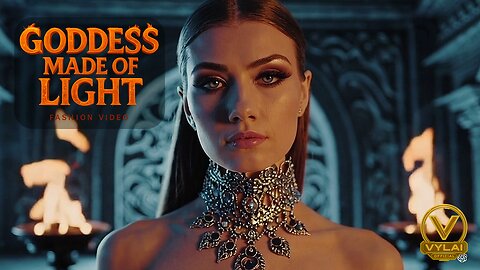 Goddess Made of Light (Official Video | Original Fashion, Original Music, Made Different • VYLAI)