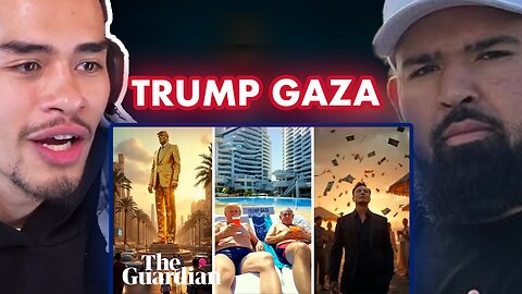 SNEAKO, WARNER & SLIM Reacts to Donald Trump shares AI-generated video of 'Trump Gaza'