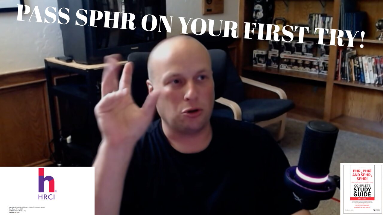 I passed my SPHR first time up and here's how!