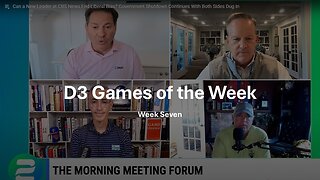 D3 Games of the Week - Week Seven