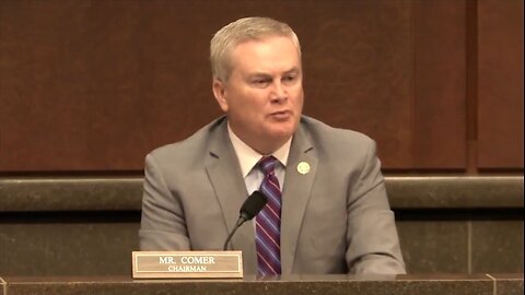Rep James Comer At Fraud Hearing: Americans Are Being Ripped Off