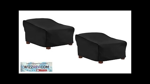 NASUM Patio Chair Covers NASUM Outdoor Lawn Patio Furniture Cover Lounge Deep Review