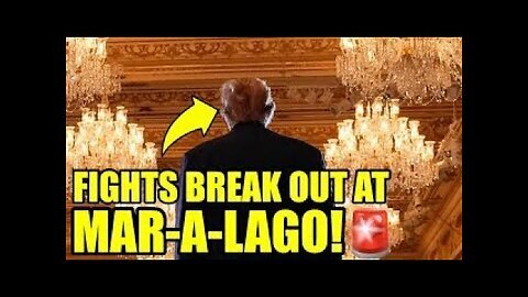 Violence BREAKS OUT at MAR-A-LAGO FIVE MINUTES AGO