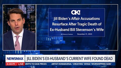 Jill Biden's ex-husband's wife found dead! - January 3,2025