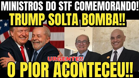 BOMBA!! STF COMEMORA!! TRUMP VAI ACABAR COM AS SANÇÕES E MUDAR TUDO!