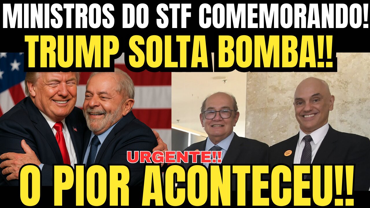 BOMBA!! STF COMEMORA!! TRUMP VAI ACABAR COM AS SANÇÕES E MUDAR TUDO!