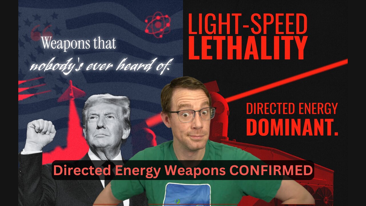 Directed Energy Weapons CONFIRMED