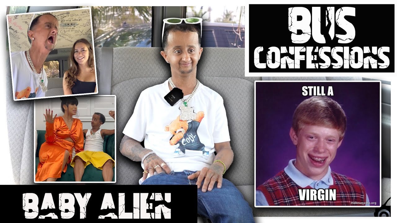 BABY ALIEN reveals he’s a 23 year old Virgin on The Fan Bus (FULL INTERVIEW)