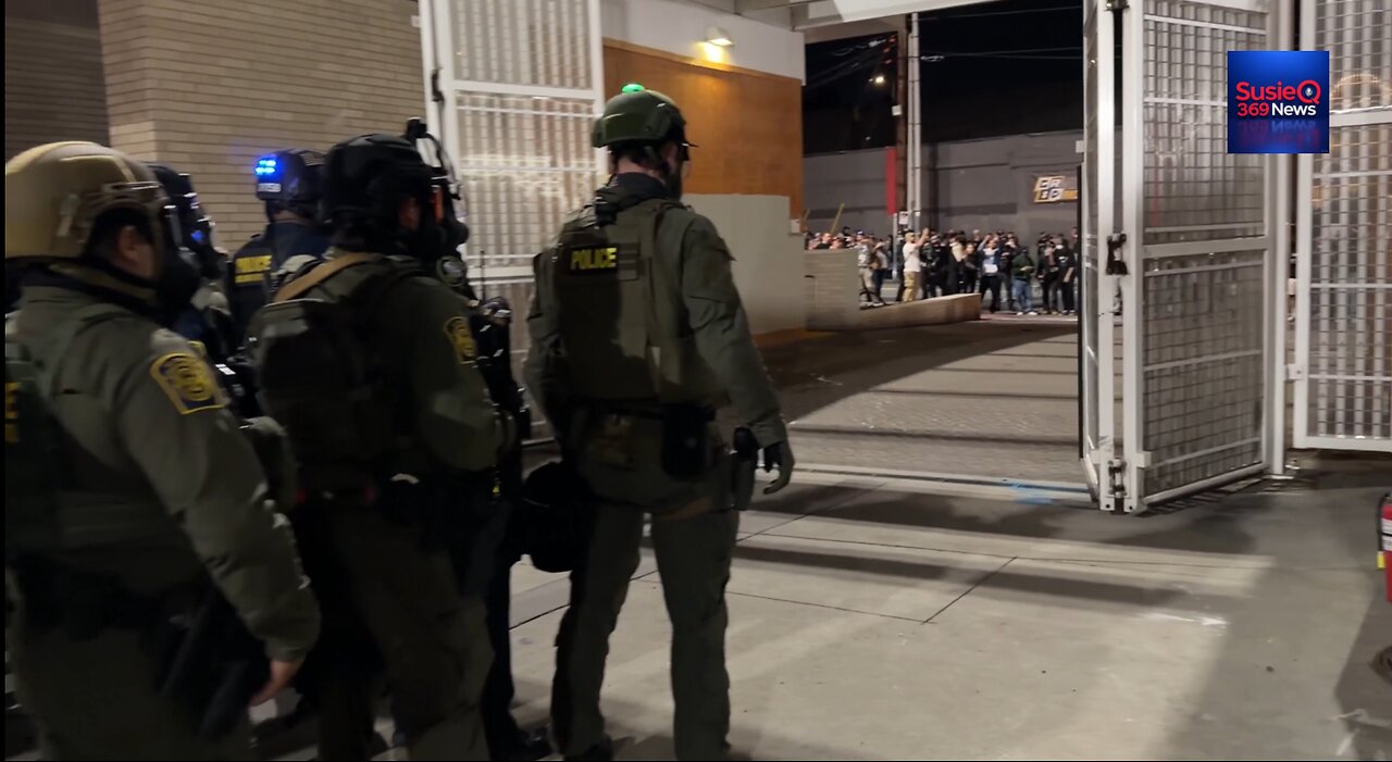 ARRESTS AT ICE FACILITY IN PORTLAND 11:43 PM · Oct 4, 2025 ·