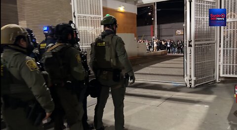 ARRESTS AT ICE FACILITY IN PORTLAND 11:43 PM · Oct 4, 2025 ·