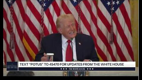 Trump Participates in The Great, Historic Investment in Rural Health Roundtable