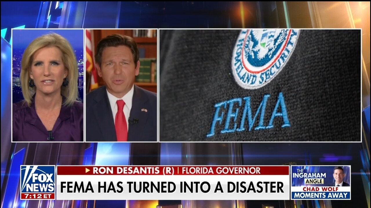 Gov Ron DeSantis: Eliminate FEMA