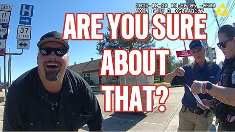 🚨BODYCAM EXPOSES OTTO The WATCHDOG UNLAWFULLY DETAINED Over SIGNS by ROOKIE COP! #Winnsboro